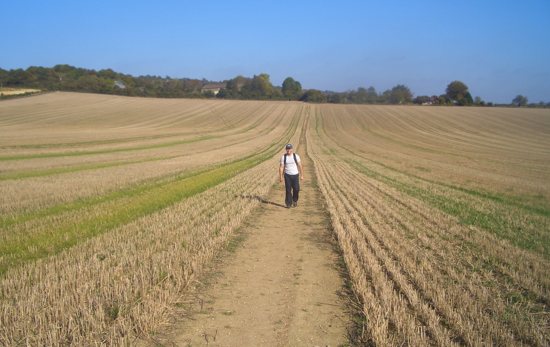 Twenty-five miles to Wye and back, and a pint at the Tickled Trout